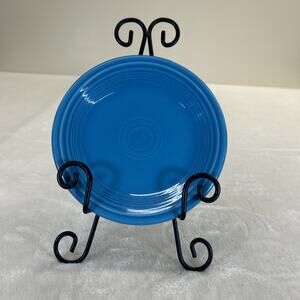 Fiestaware Salad Plate Turquoise/Blue 7.25" Homer Laughlin Fiesta HLC Charity